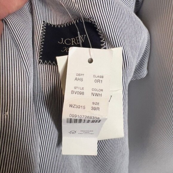 J.Crew $398 Kenmare Relaxed-fit suit jacket in Italian cotton pincord 39R BV098 - Picture 10 of 15